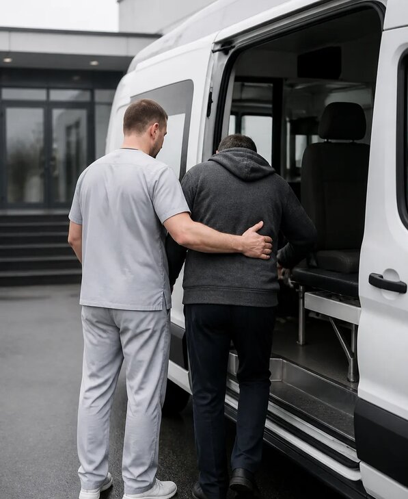 Организация медтранспортировки в Егорьевске от 5063 р. | Медзона