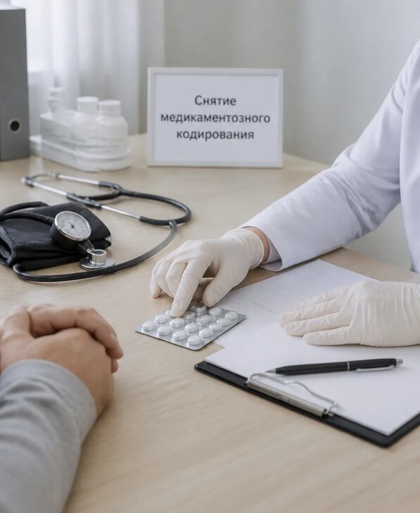 Снятие медикаментозного кодирования в Егорьевске от 5063 р. | Медзона