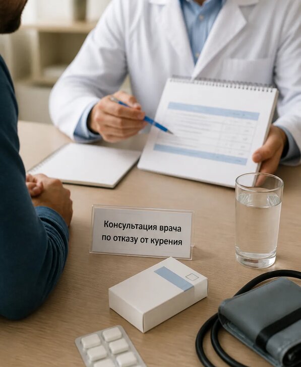 Консультация врача по отказу от курения для взрослых в Егорьевске